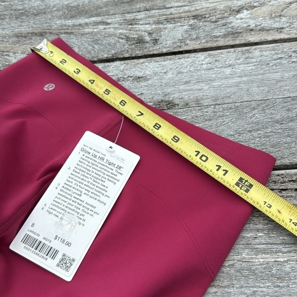 Lululemon Glow Up Super-High-Rise Tight 28